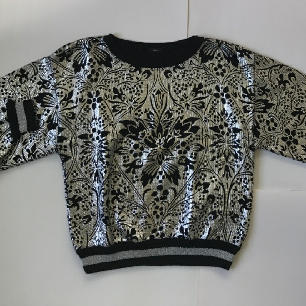 Grevi Metallic sweater SMALL EUC